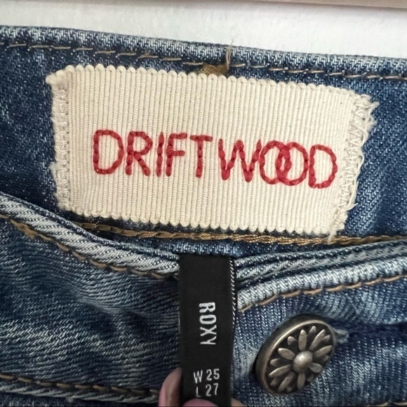 DRIFTWOOD Roxy Plaid Crop Jeans - Picture 8 of 8